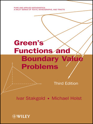 cover image of Green's Functions and Boundary Value Problems